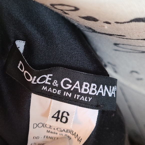 Dolce Gabbana Tweed Mini Dress size 46 - Picture 10 of 12